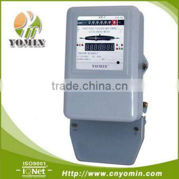 ISO 9001 Factory YEM082RP Three Phase Four Wire Electronmechanical Meter , Active Energy Meter /Analog Energy Meter