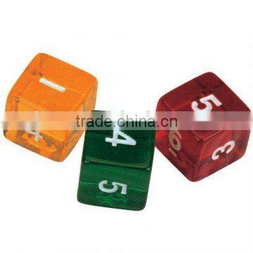 TFB-6ST Transparent Dice