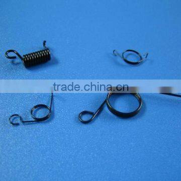 Carton steel black torsion spring