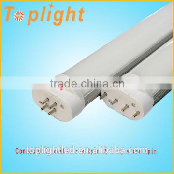 ce rohs plug lamp 5-22w led residential lighting 4 pin tube plug 10w 2g11 led tube