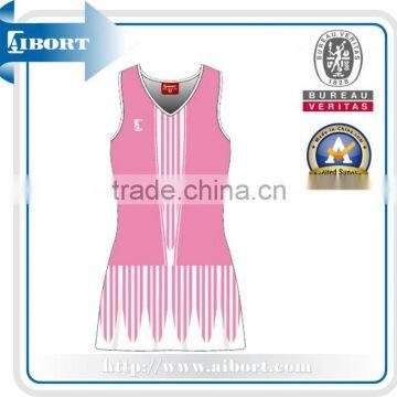 SUBNT-579-2 fashion womens netball wear sublimation