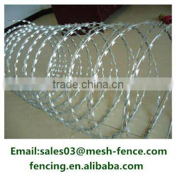 military galvanized razor barbed wire