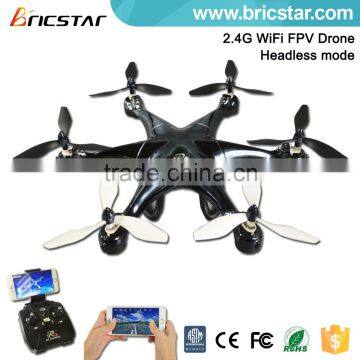 2.4G wifi FPV six rotor rc drone helicopter with 1MP camera