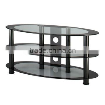 Modern lcd tv table model design corner tv table