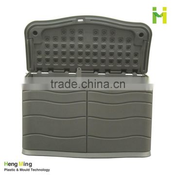 Outdoor plastic large storage container huge volume storage box