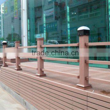 Eco friendly outdoor WPC plastic deck balusters