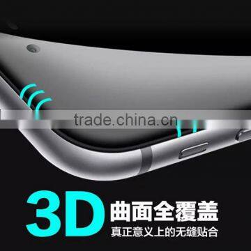 high quality 3D full cover Tempered Glass Screen protector for iphone 6/66plus