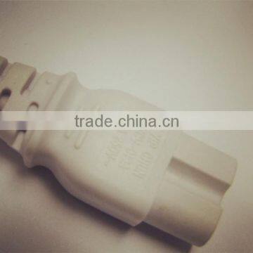 KC standard 2pole Korea 250V female pvc connector