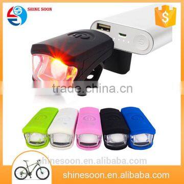  supplier hot sales gifts rechargeable battery bicycle front white led usb bike light                        
                                                Quality Choice