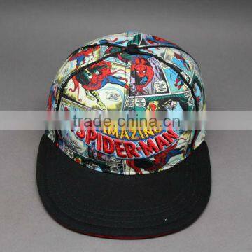 CUSTOM FULL PRINTED 3D EMBROIDERY SNAPBACK KID'S CAP