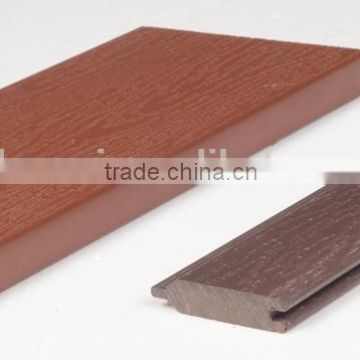 Polystyrene wood panels outdoor