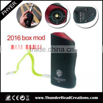 THC hot selling evolv dna200 TC mod box, temp control vape box mod