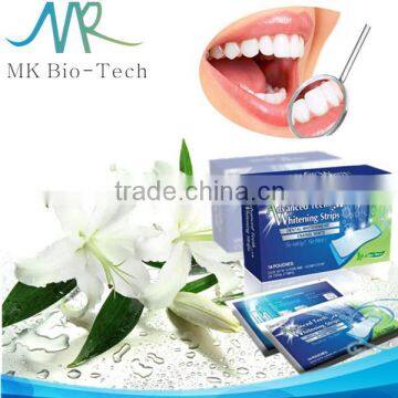 14 pouches teeth whitening gel strips non peroxide teeth whitening strips