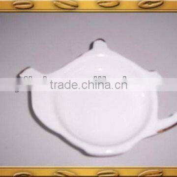 Best quality antique hotel ceramic white cheese saucer