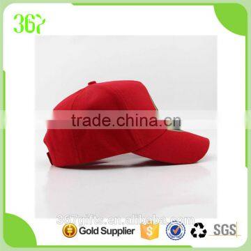 Promotional Red Unisex Six Panel Custom Adults Sports Baseball Cap photo-4
