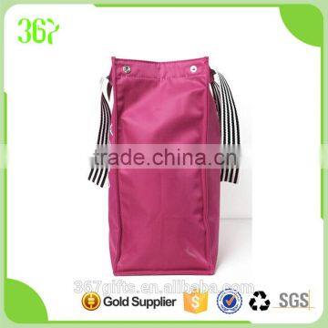 Tote Nylon Snap Fastener PP Webbing Handbag With Big Compartment photo-4