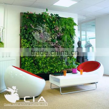 Office Vertical Garden wall Arificial Green Plants Wall