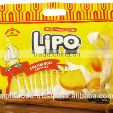 LIPO Cream 300g/bag Egg Cookie