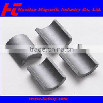Factory sell arc ferrite segment magnet