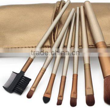 private logo makeup brush 7pcs set for promotional