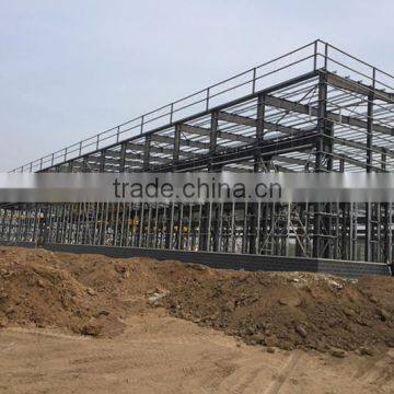 Professional design network frame steel structure factory building engineering of large steel structure installation