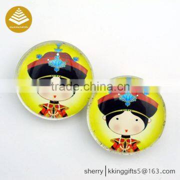 Guangzhou Factory Indian Souvenir Fridge Magnet/custom Creative Gifts Crystal Fridge Magnet photo-5