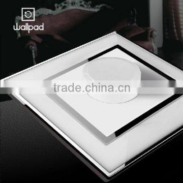 Smart Home Wallpad White Waterproof Acrylic Glass 110~250V EU UK Light Regulation Dimmer Light Switches photo-2
