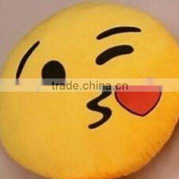 custom whatsapp emoji pillow/custom shaped pillow/Wholesale home decor custom whatsapp emoji pillow