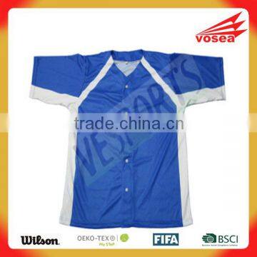 100% Polyester Custom Dodgers Baseball Jersey