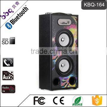 BBQ KBQ-164 20W 2000mAh 2016 Hot Selling USB Active Speaker photo-2