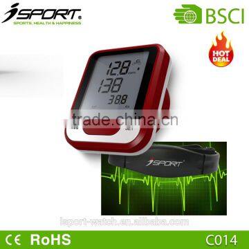 Wireless Waterproof Cycle Computer with HRM C014