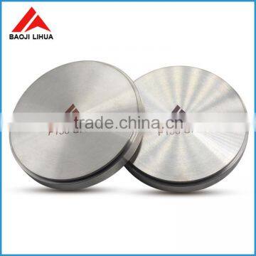 High purity GR5 ASTM F136 titanium disc for medical