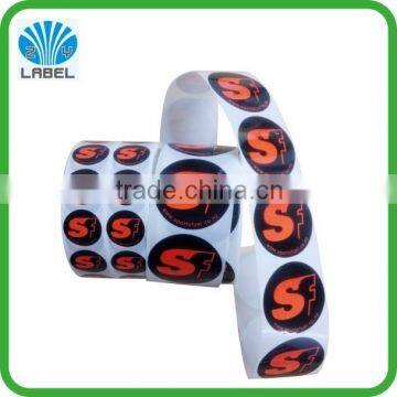 2015 Hot Sale Cheap Label Roll , Custom Logo Sticker With Pantone Color photo-2