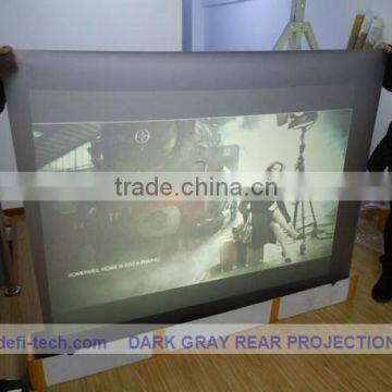 High quality R touch screen film ,high contrast grey color,for shop