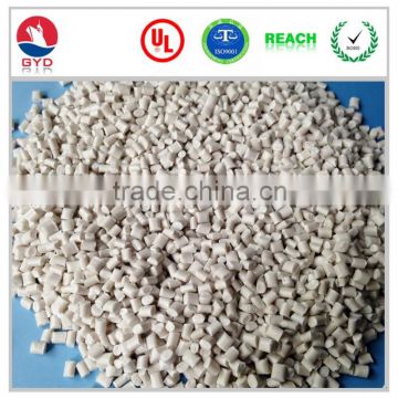 UL94 V0 fr pc/abs mixed bulk plastic pellets supplier, flame retardant PC alloy material plastic