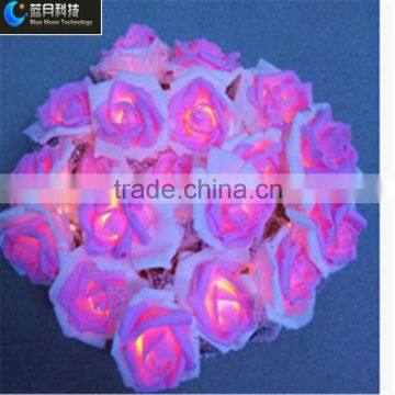 holiday wedding lights rose flower led string light                        
                                                Quality Choice