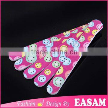 Smell face design nail file,Nail Art Wholesale Abrasive Nail File                        
                                                Quality Choice