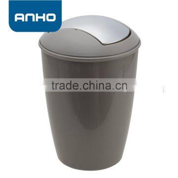 4 liters PP desk push bin with detachable cover