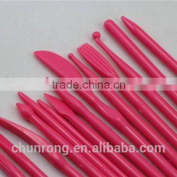Hot sell 2015 new products plastic clay fondant modeling tools