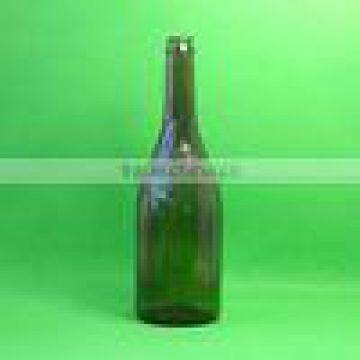 Argopackaging 750ml fancy burgundy glass bottle
