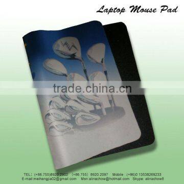 Comfortable laptop mouse pad