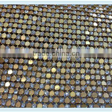 Adhesive hotfix crystal rhinestone sheet for shoes and clothing decoration