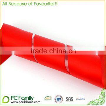 50mm red satin ribbons
