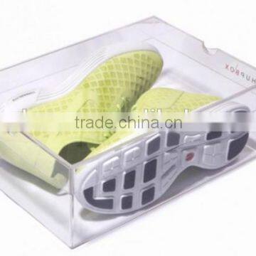 Transparent Customized Clear Acrylic Shoe Box Sneaker Box For Storage Acrylic Sneaker Box