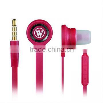 Wallytech WHF-115 Headphone For iPhone 5 With Microphone With Volume Remote