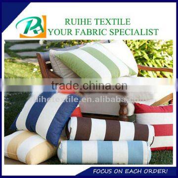 wholdsale price stripe waterproof sofa chair cushion cover fabric