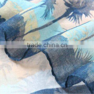 Coco Tree Printing Spring and Summer Poly Scarves photo-4