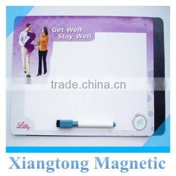 Get Well Stay Well Custom Logo Design Fridge Magnet Notepad for Promotion