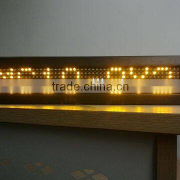 32x128 Pixels tricolor bus led moving message display sign