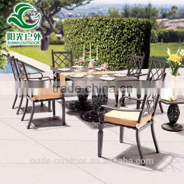 2016 Popular durable patio furniture,royal patio garden furniture,cast aluminium manufacturers